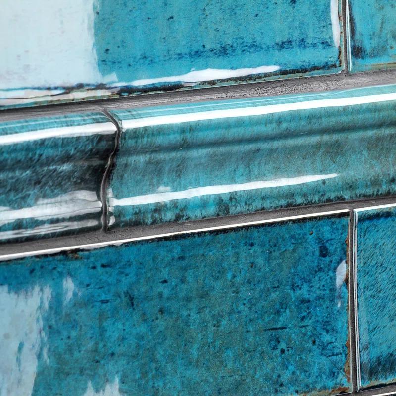 Bond Tile Chateau 12" x 2" Ceramic Quarter Round Tile Trim & Reviews | Wayfair