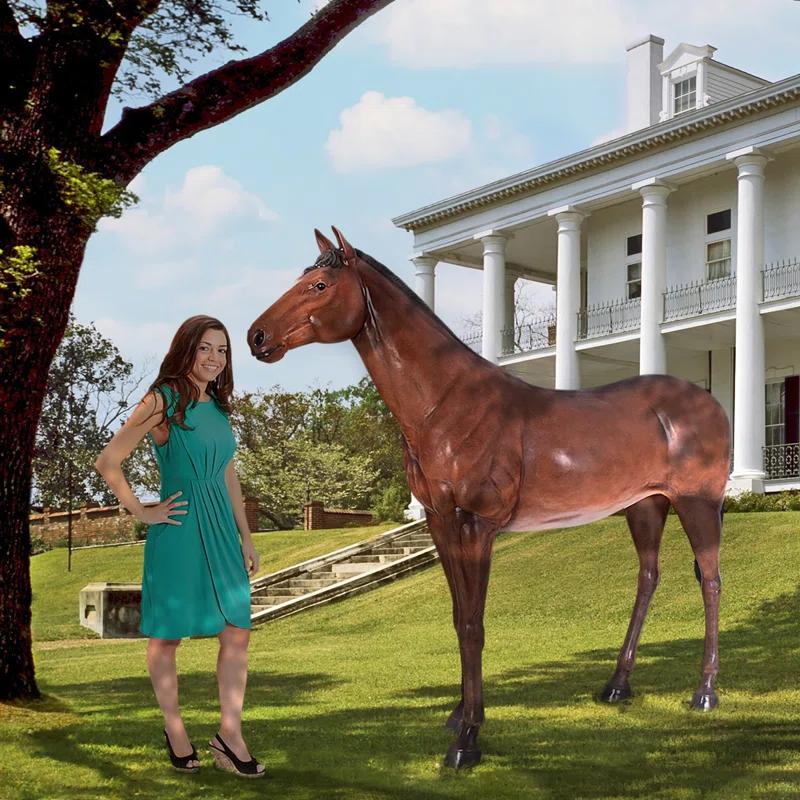 Design Toscano Life-Size Quarter Horse Filly Statue