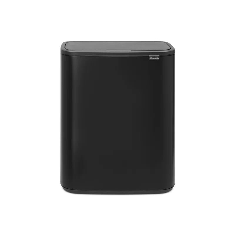 Brabantia Bo Touch Top Trash Can, 16 Gallon