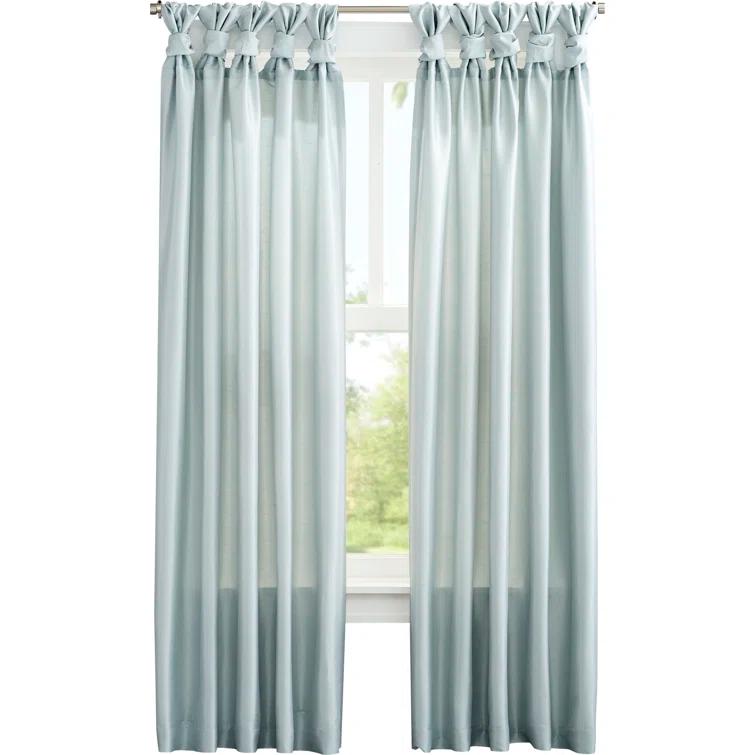 Madison Park Rivau Light-Filtering Single Curtain Panel