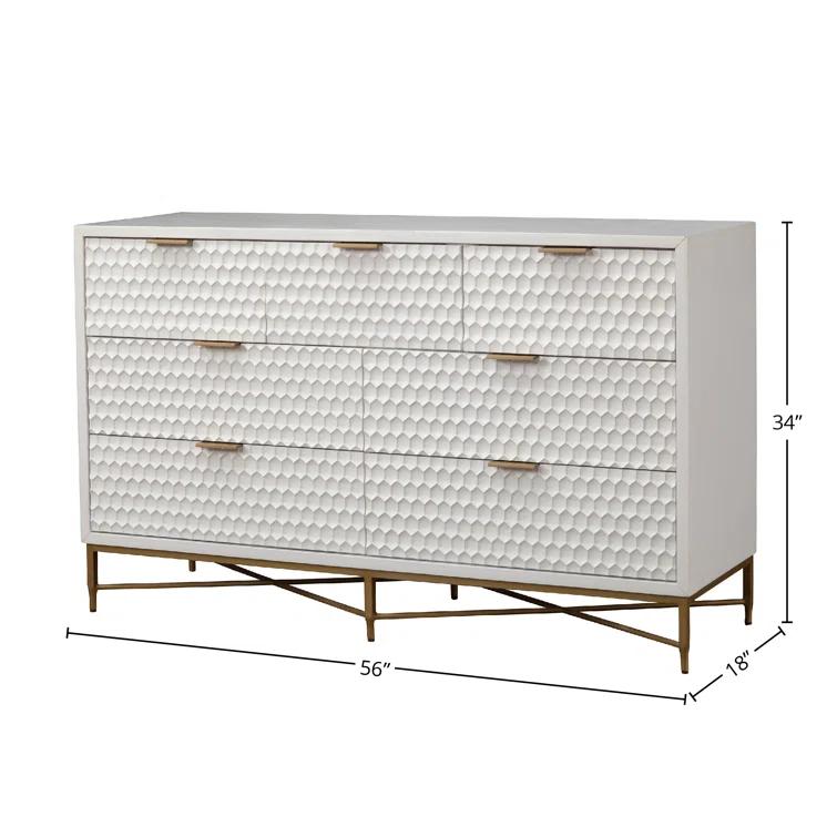 Capra 7 - Drawer Double Dresser
