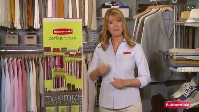 Rubbermaid Configurations 36"W - 72"W Closet System