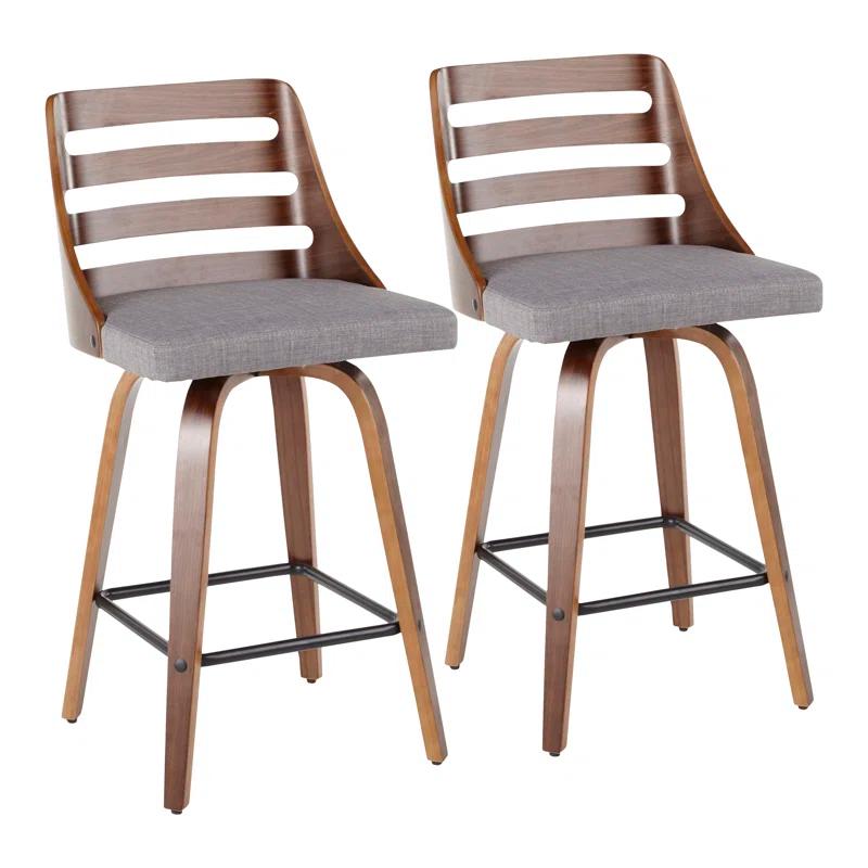 LumiSource Trevi 26" Fixed-height Counter Stool - Set Of 2