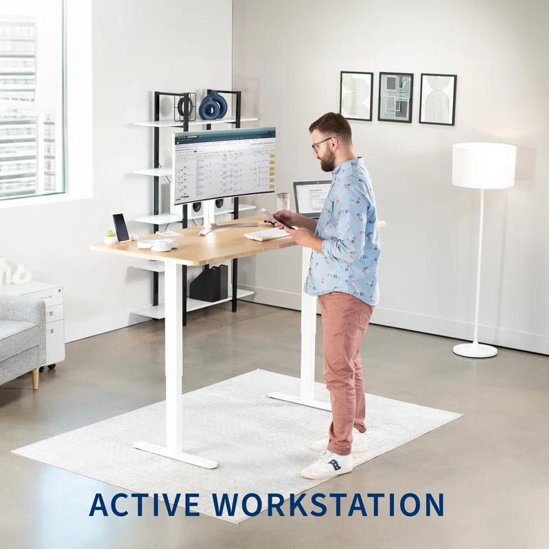 VIVO Electric Dual Motor Standing Desk Frame, E-200 Series
