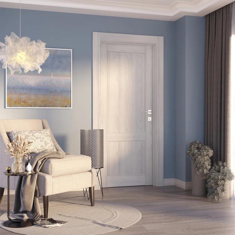 Belldinni Solid + Manufactured Wood Paneled Slab Door