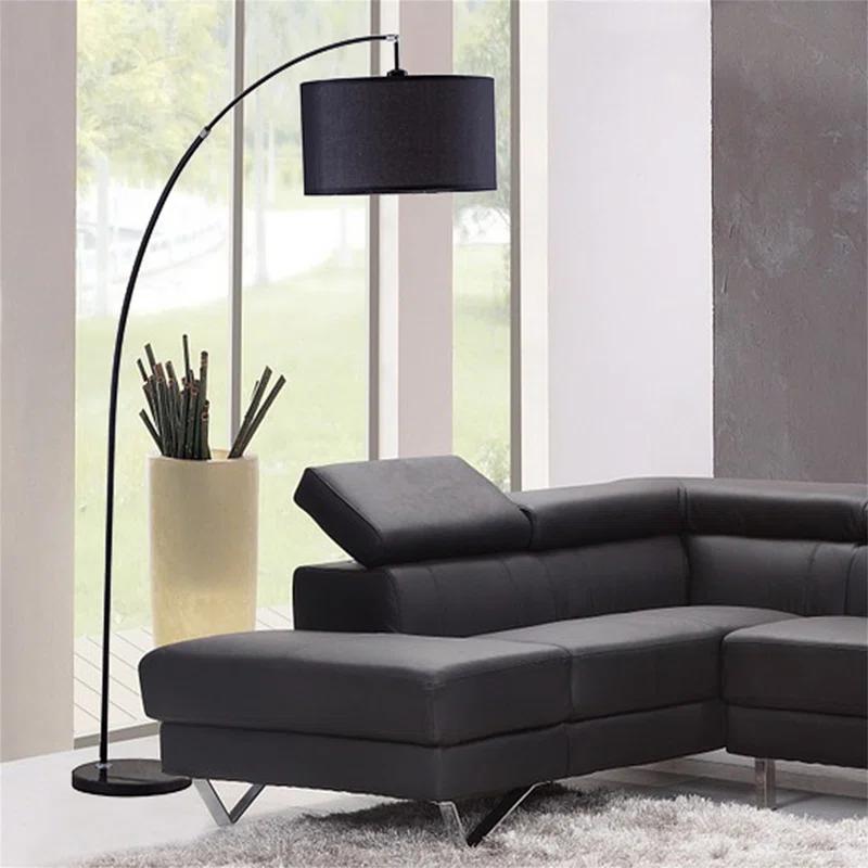 Hokku Designs 86" Tall Metal Floor Arc Lamp "Allegro", and