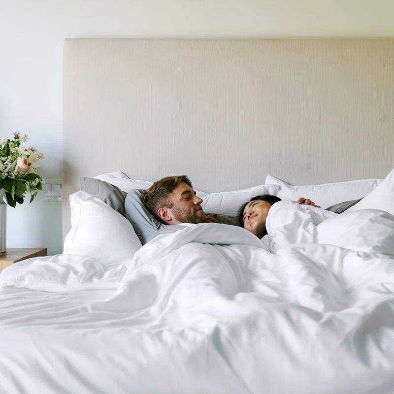 Jennifer Adams Home 400 Thread Count Long-Staple Cotton Sateen 2pc. Pillowcase Set | Wayfair