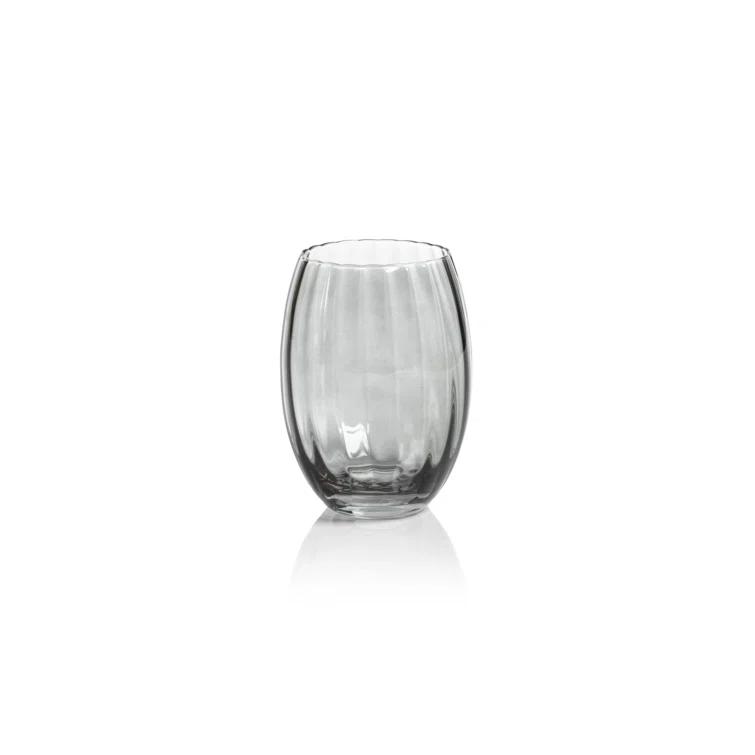 Malden Optic Stemless All-Purpose Glasses, Set of 4 (Set of 4)