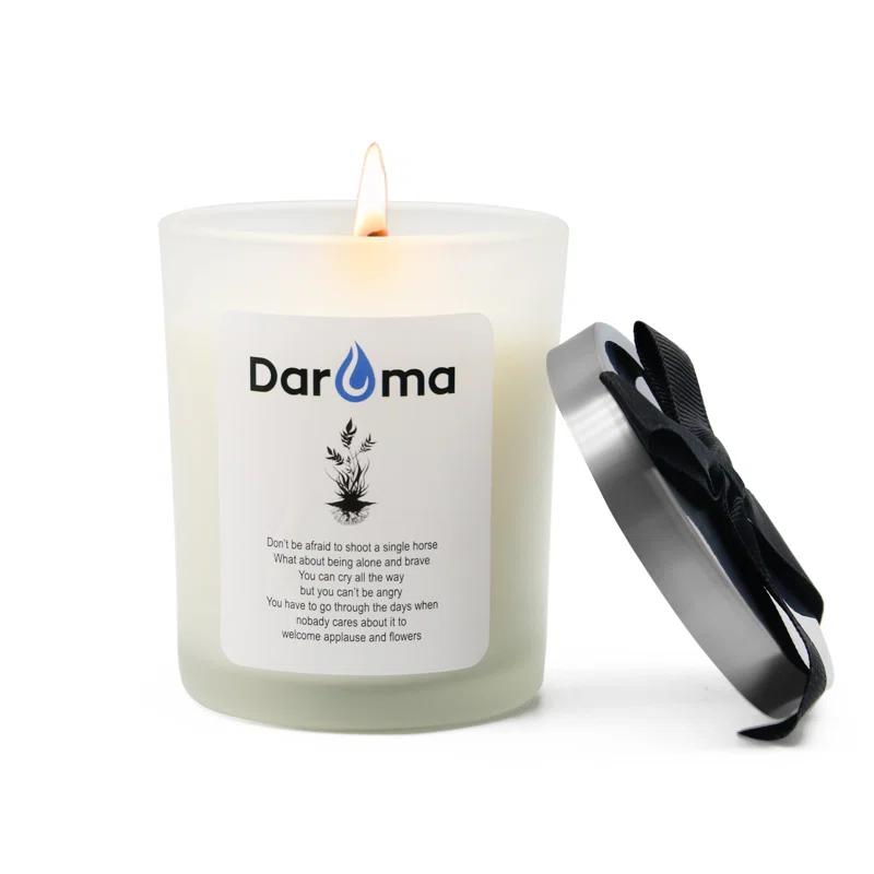 DAROMA Wild Bluebell Scented Jar Candle