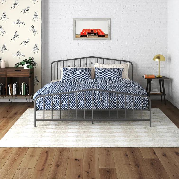 Novogratz Bushwick Metal Platform Bed