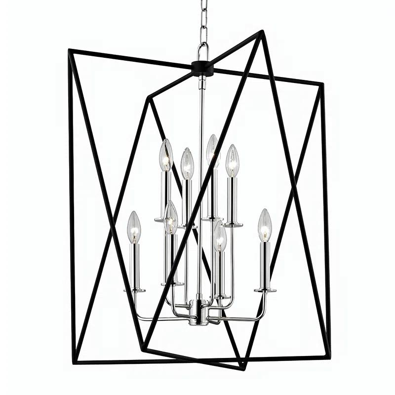 Laszlo 8 - Light Geometric Chandelier