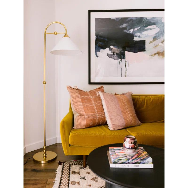 Talise Floor Lamp - Brass