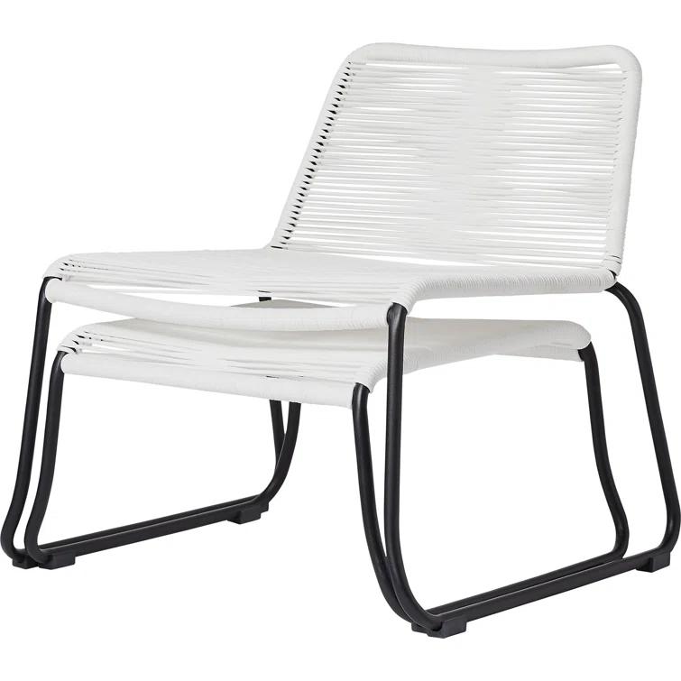Huron Patio Chair with Ottoman