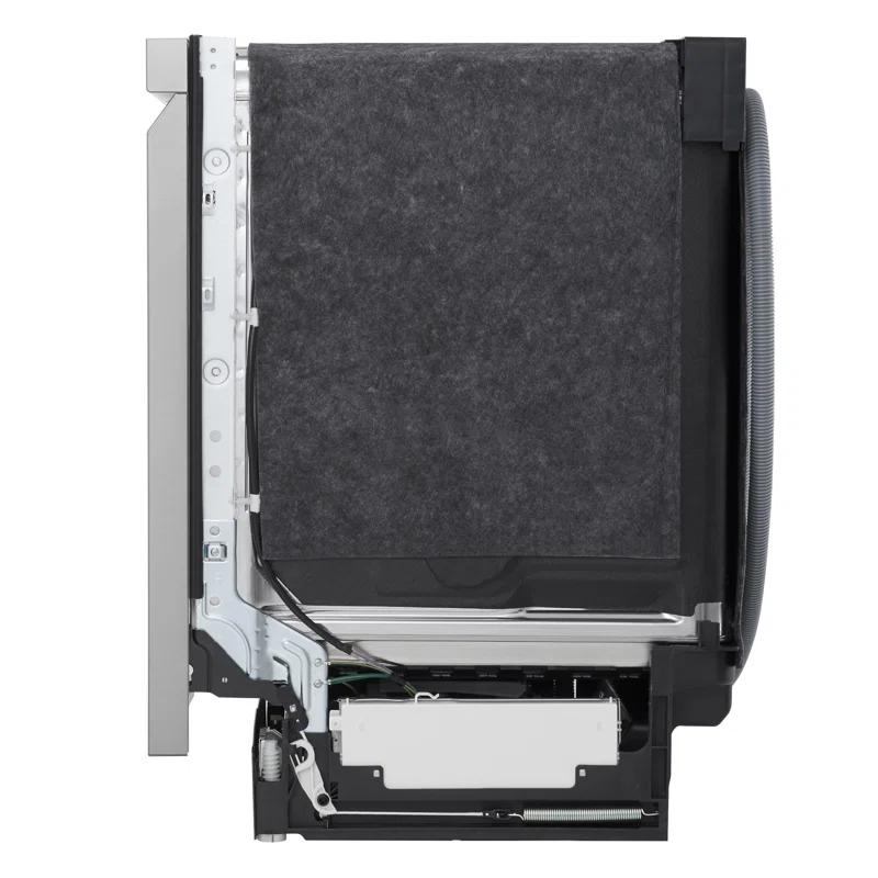 LG LG 24 in. PrintProof Stainless Steel Front Control Dishwasher with QuadWash, 3rd Rack & Dynamic Dry, 48 dBA LDFN4542S
