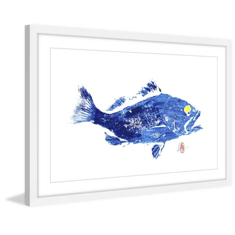 Marmont Hill " Grouper In Blue " by Andrew Clay