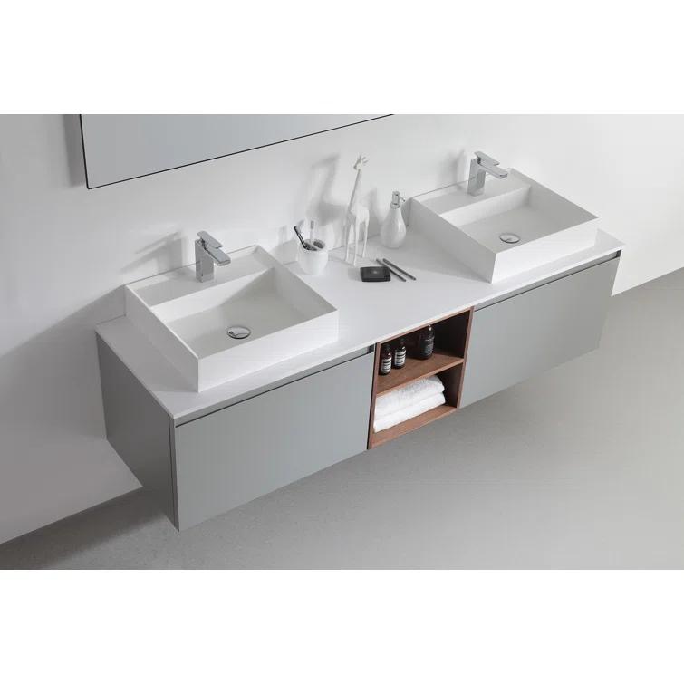 Shelley 72'' Double Bathroom Vanity