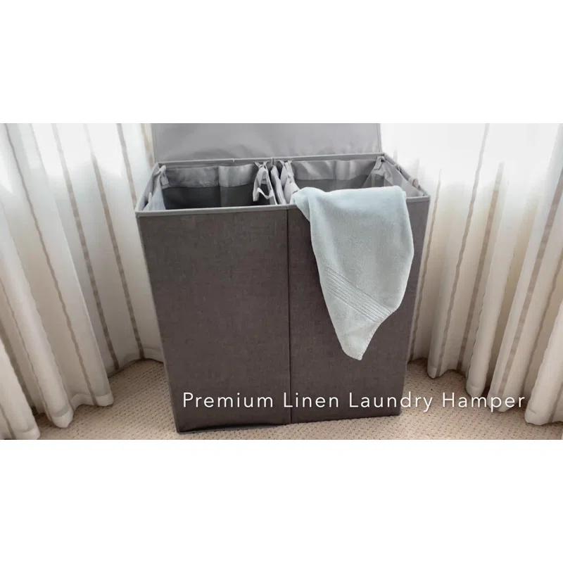 BirdRock Home Fabric Laundry Sorter with Handles