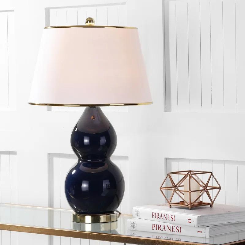 Everly Quinn Ceramic Table Lamp (Set of 2)