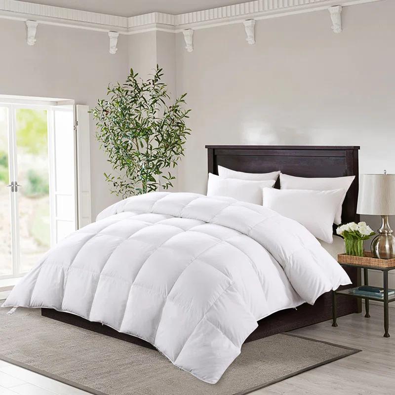Alwyn Home Twin 600in³/oz Fill Power Winter Goose Down Comforter