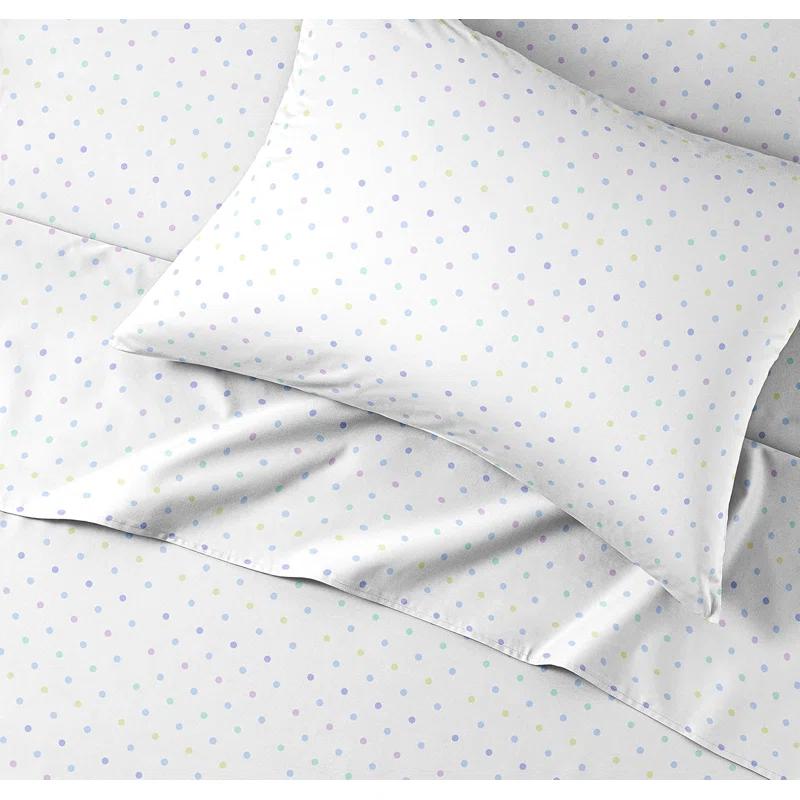 CGK Linens 4 Piece Kids Microfiber Sheet Set - Wrinkle Free - Cute, Cozy, Soft