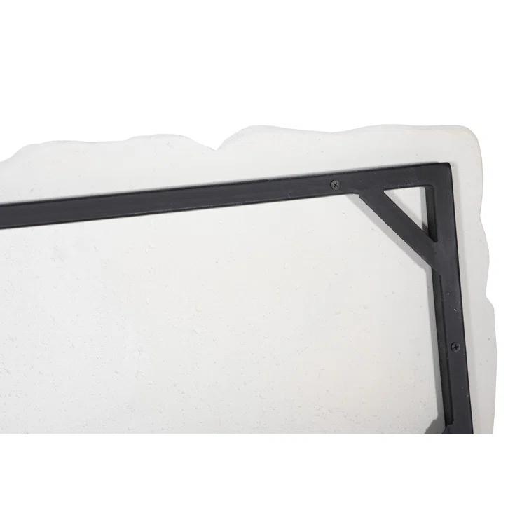 Phillips Collection Drape Runner Wall Art, White Stone