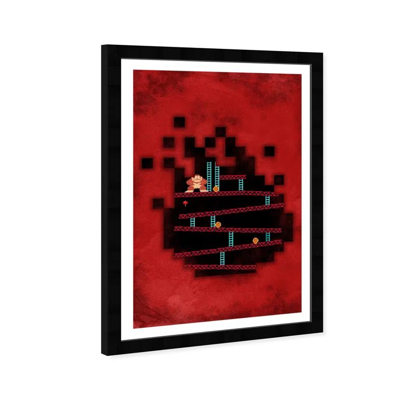 " Entertainment And Hobbies Nostalgic Arcade Game Video Games " Painting Print