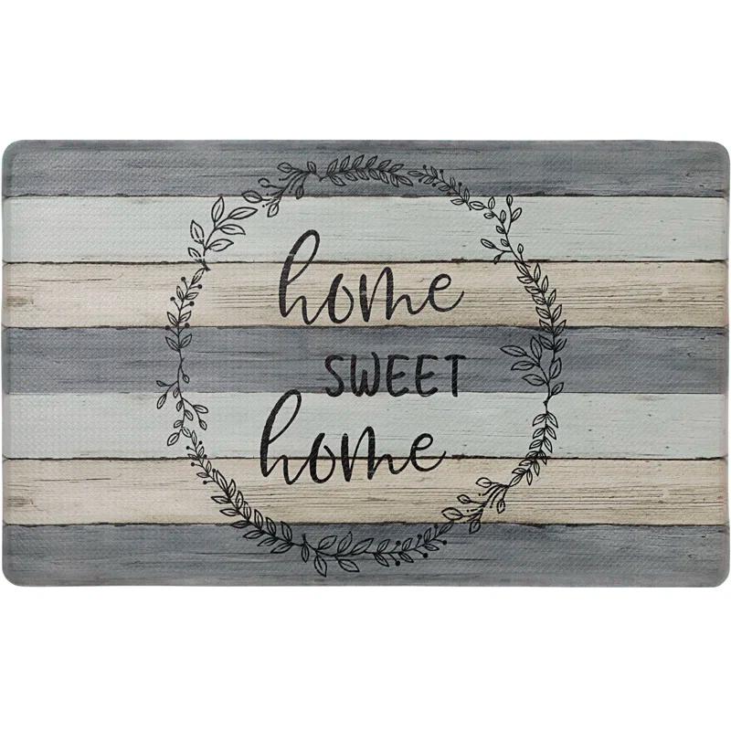 SoHome Cozy Living Home Sweet Home Modern Farmhouse Anti-Fatigue Mat