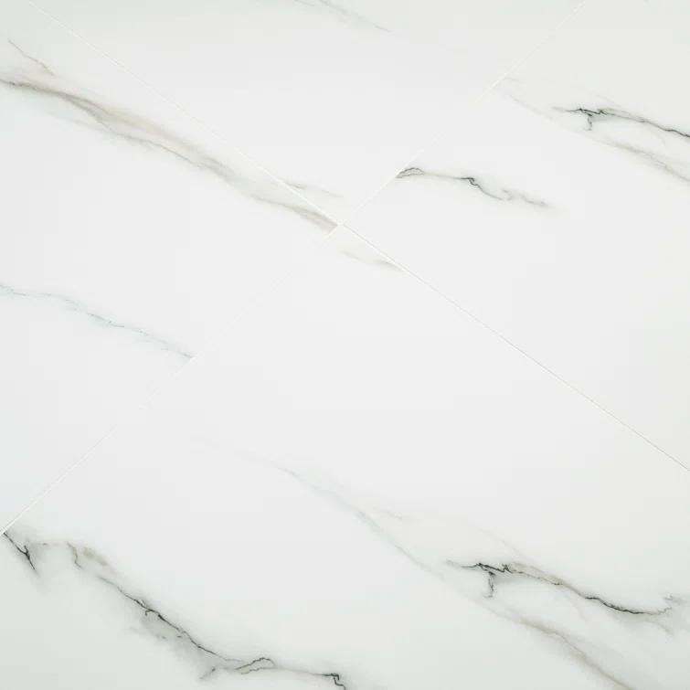 Ackland Azira 24 in. x 24 in. Stone Look Polished Porcelain Floor and Wall Tile