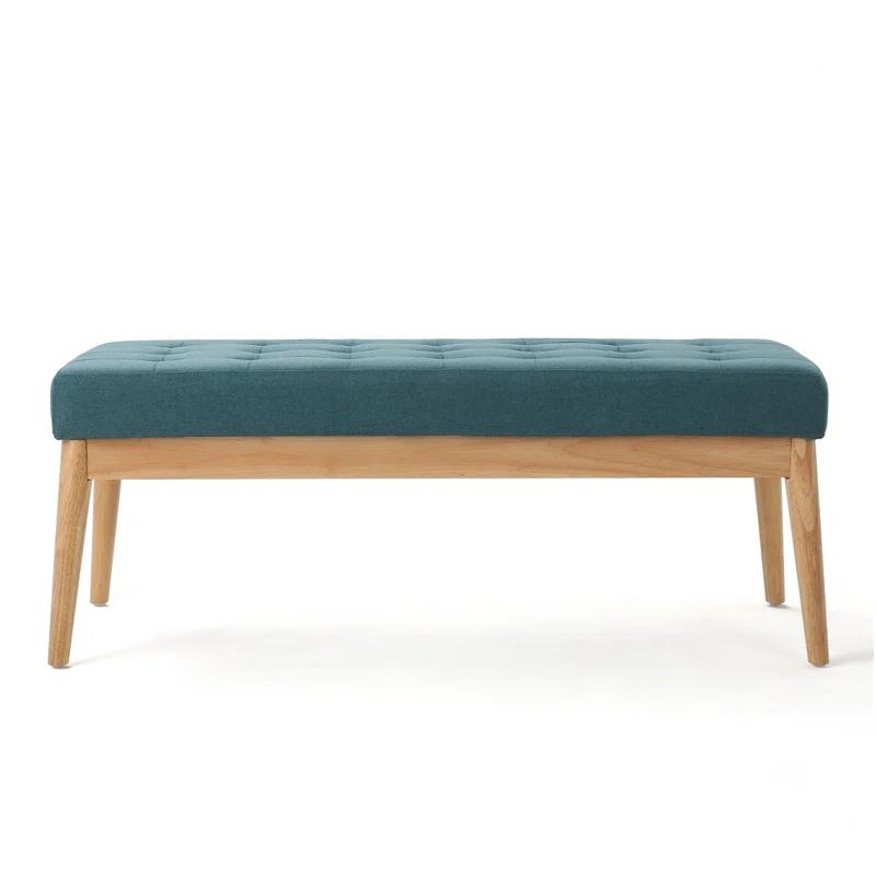 George Oliver Babbs Fabric Upholstered Bench