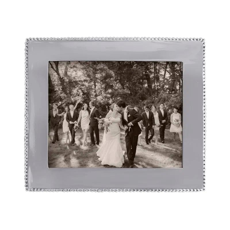 Beaded Metal Picture Frame