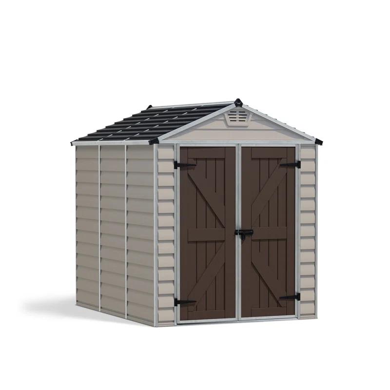 Canopia Palram - Canopia Skylight 6 Ft. W x 7.5 Ft. D Polycarbonate Storage Shed & Reviews | Wayfair