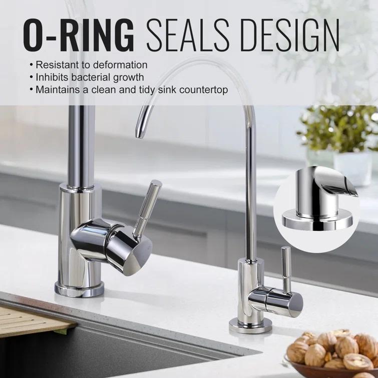 ARCORA ARCORA Stainless Steel Pull-Down Kitchen Faucet and Water Filter Faucet Combo AR7100301C-L