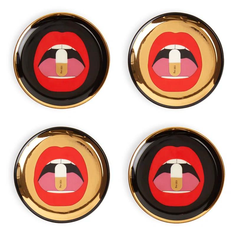 Jonathan Adler Full Dose Coasters (Set of 4)