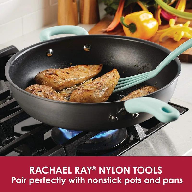 Rachael Ray Rachael Ray Tools & Gadgets 2-Piece Nylon Slotted Turner Spatula Set
