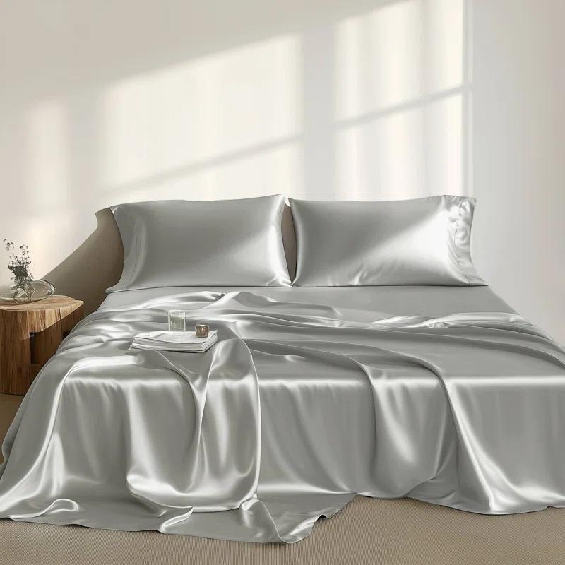 Madison Park Essentials Satin Luxury Sheet Set