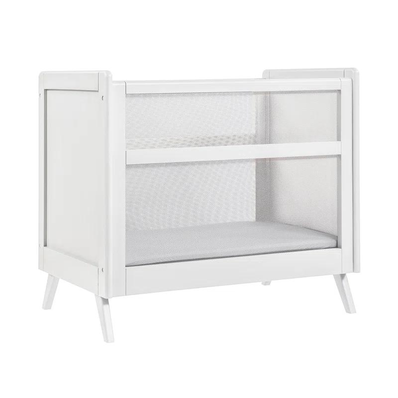 BreathableBaby BreathableBaby Breathable Mesh 2-in-1 Mini Crib, Greenguard Gold Certified