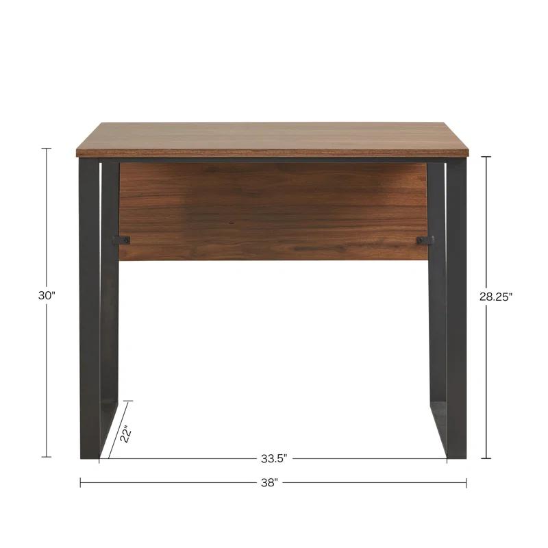510 Design Carlyle Computer Desk With Metal Legs