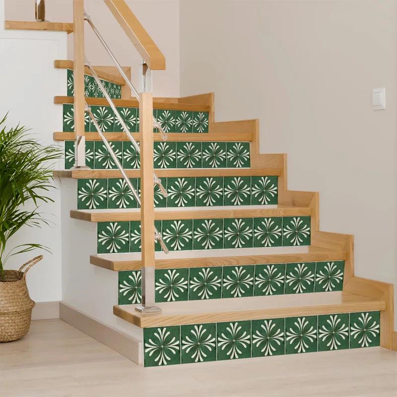 Mi Alma 8'' W x 8'' L Vinyl Peel and Stick Mosaic Tile (Set of 24)