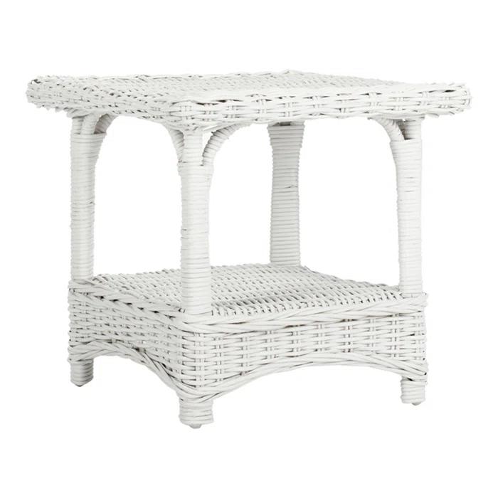 Highland Dunes Willow Solid Wood Top End Table