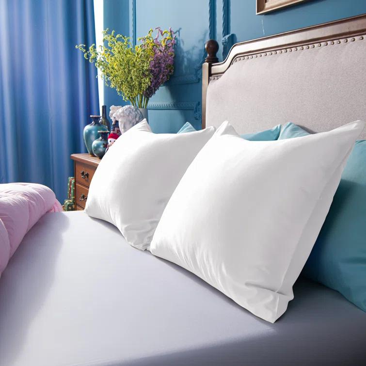 NTBAY Satin Pillow Cases, Zippered Pillowcases for Hair and Skin - NTBAY (Set of 2)