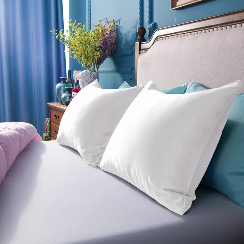 NTBAY Satin Pillow Cases, Zippered Pillowcases for Hair and Skin - NTBAY (Set of 2)