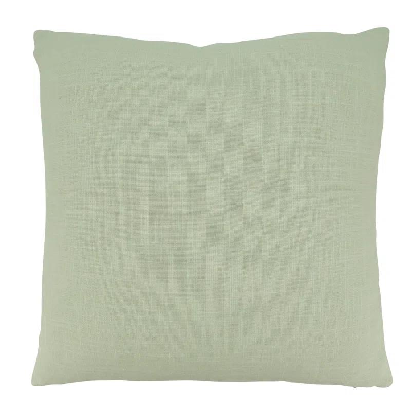 Saro Roslyn Collection Geometric Cotton Throw Pillow