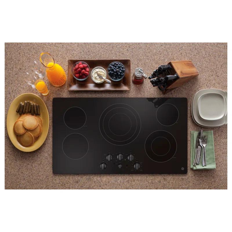 GE Appliances 36.13" Electric Cooktop with 5 Elements