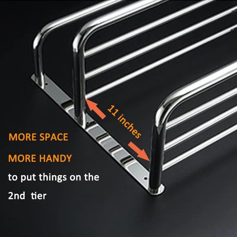 OPTERWQ B07D1M95PW- 3 Wall Mounted Required Towel Rack