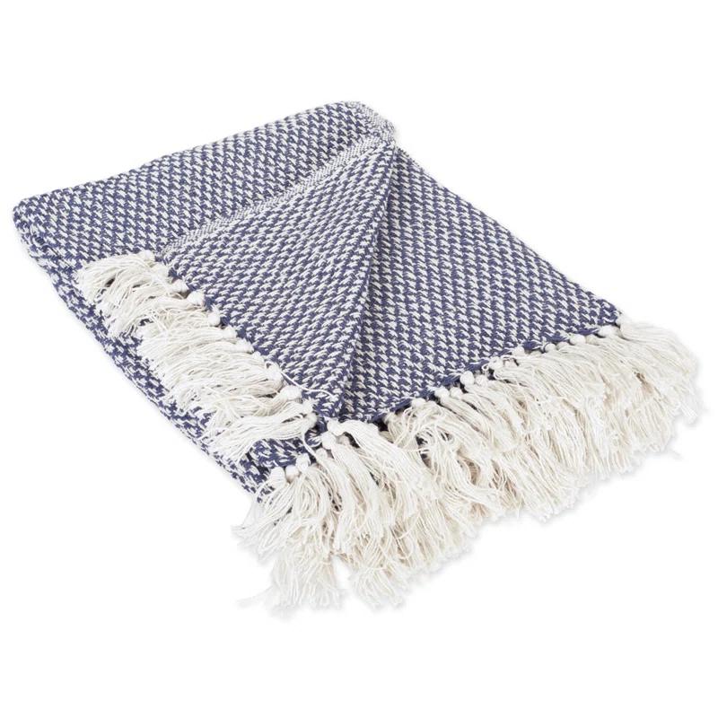 Design Imports Hand Woven Throw Blanket
