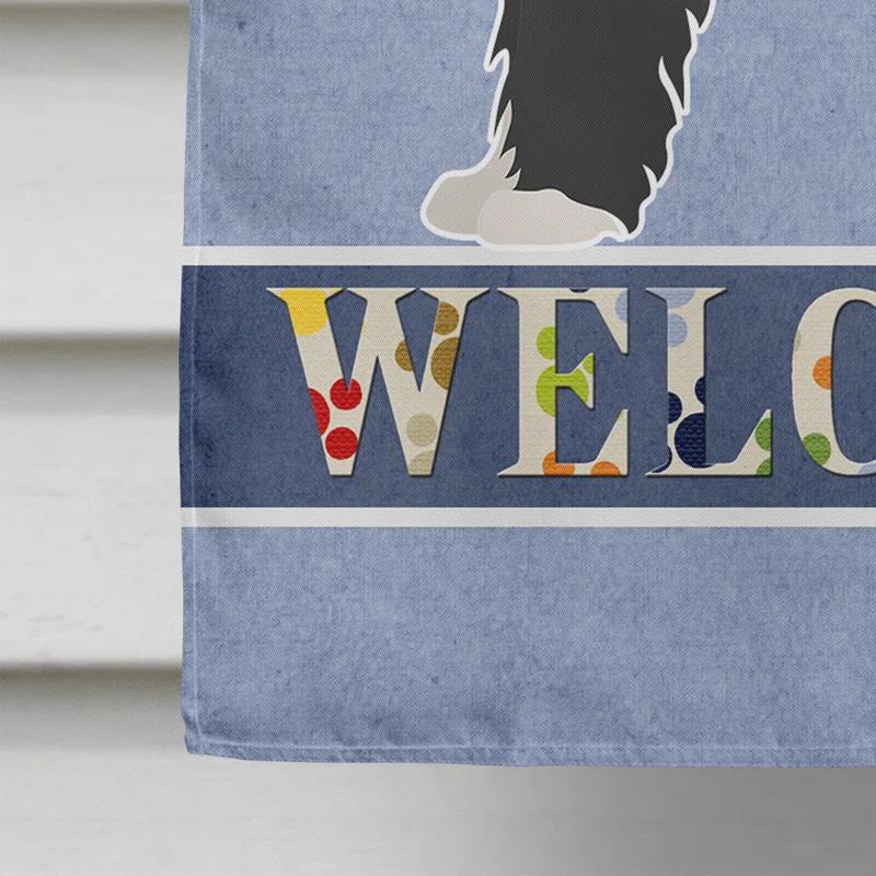 Caroline's Treasures Double Sided 40'' H x 28'' W Polyester House Flag