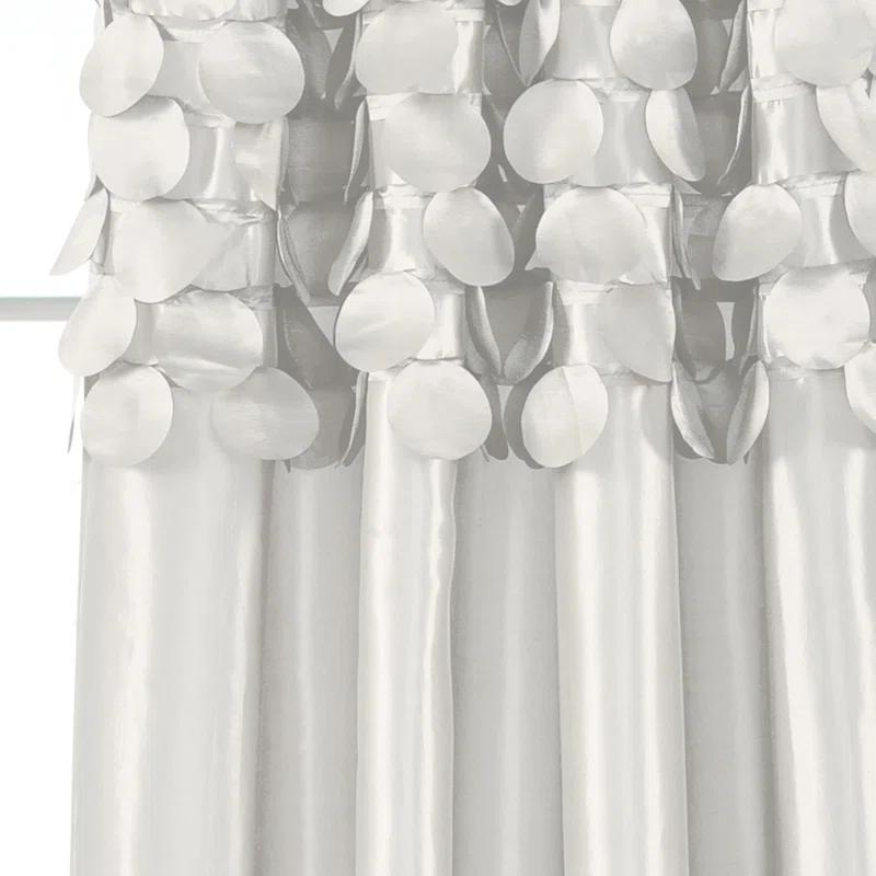 Lush Decor Avery Polyester Semi Sheer Curtain Pair (Set of 2)