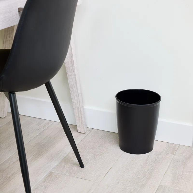 iDesign iDesign Kent Plastic Wastebasket Trash Can, 8.25" x 10"