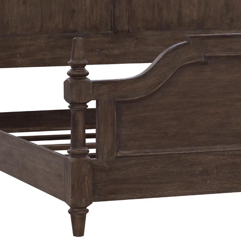 Pulaski Furniture Revival Row Scalloped Wood Panel Bed