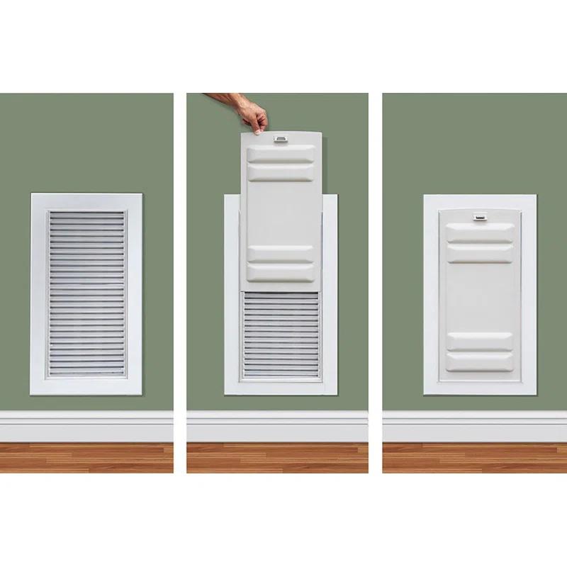 High Tech Pet Metal Wall Mounted Electronic Pet Door